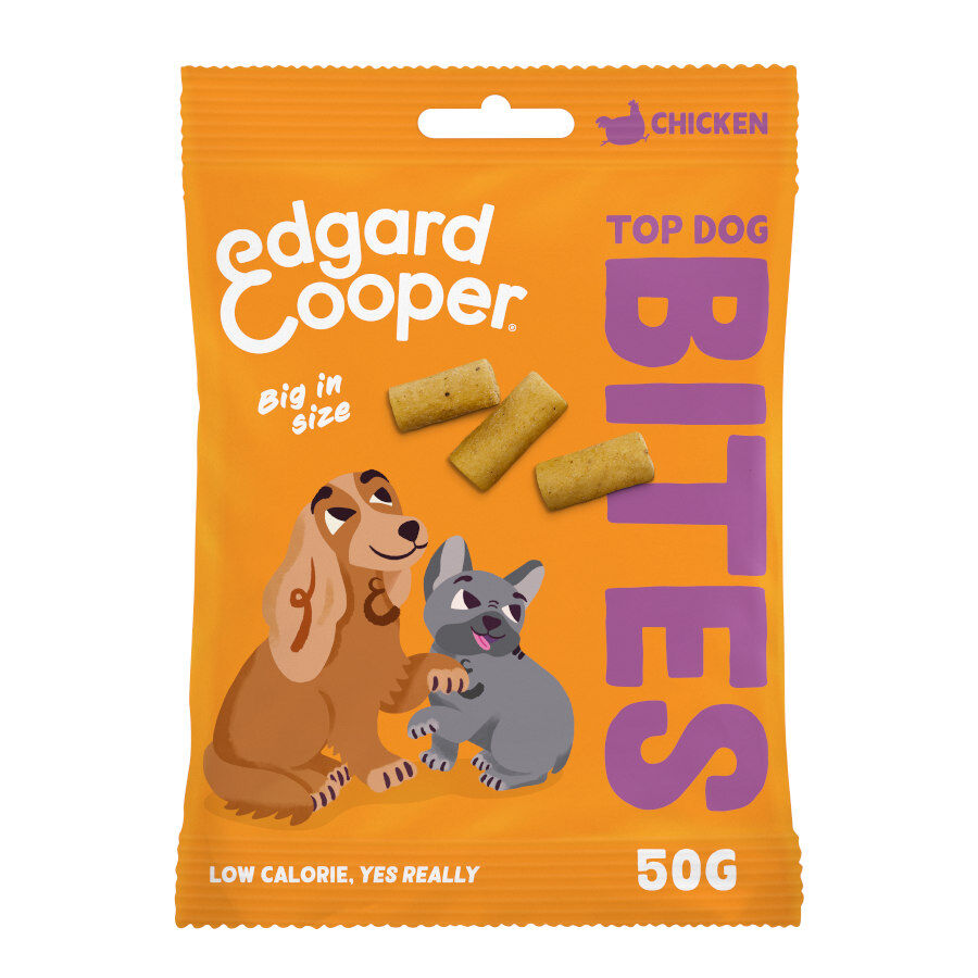 Edgard & Cooper Snacks Grandes de Frango para cães , , large image number null